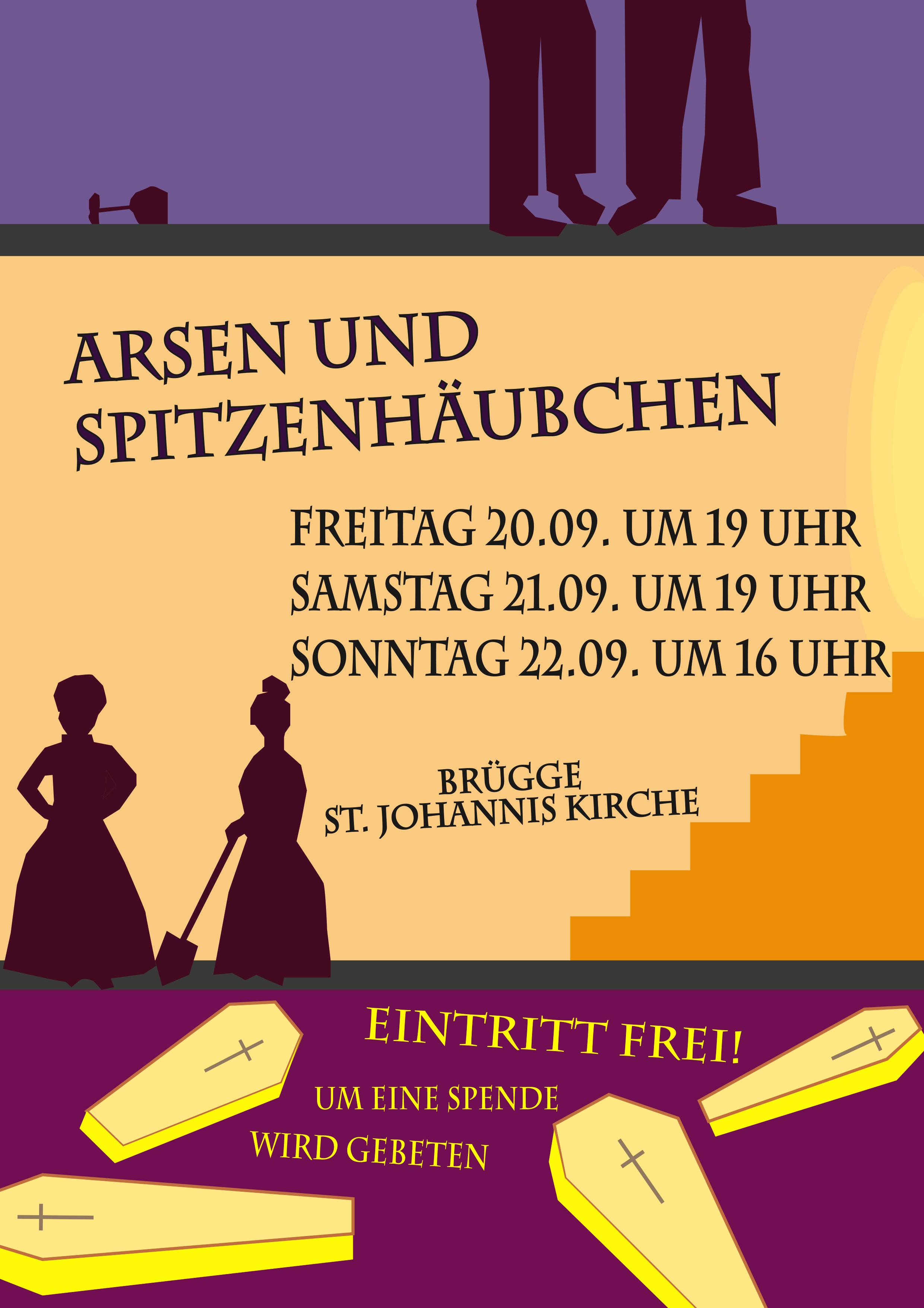 Plakat Arsen und Spitzenhaubchen 2019 08 27
